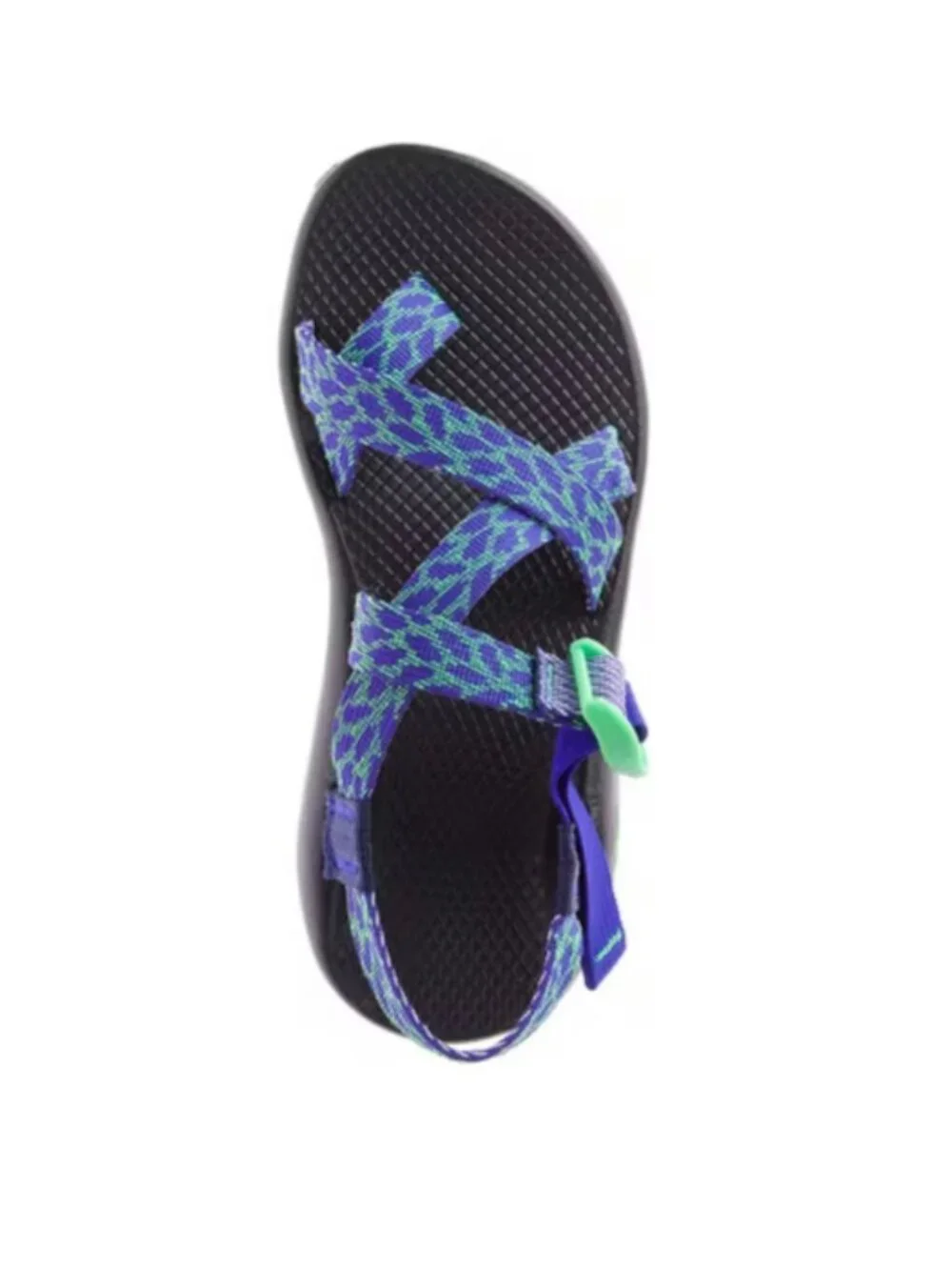 Chaco Women's Z/2 Classic Sandals Size 11 Royal Blue Green - Picture 6 of 8